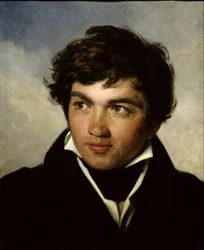 アキレエトナ・ミシャロン（1796-1822）c.1818-19の肖像
